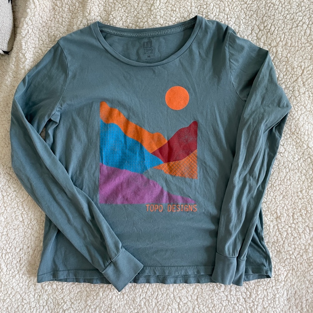 Topo Designs Women’s Long Sleeve - Medium